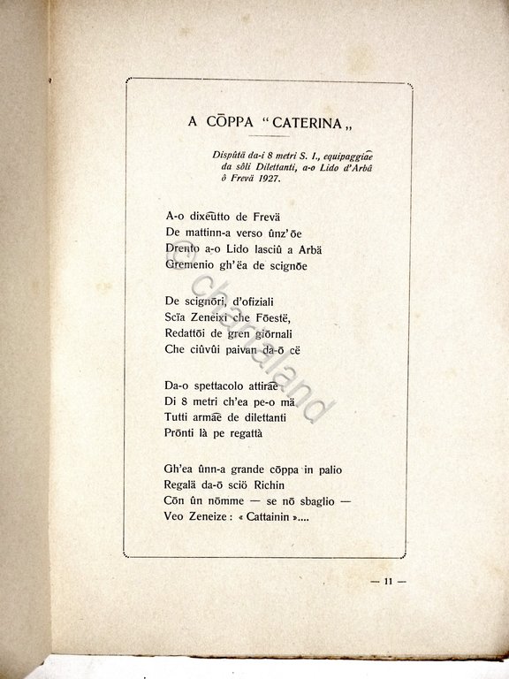 R. Gandolfo - Mescolanza - Versi in dialetto genovese - … | Immagine Gallery 6