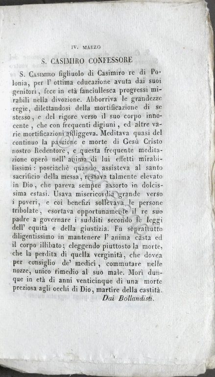 Raccolta di Vite di Santi per ciascun giorno dell'anno - …