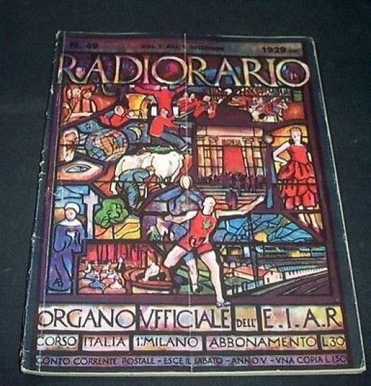 Radio - Radioradio Rivista Organo Ufficiale EIAR - n° 49 … | Immagine principale