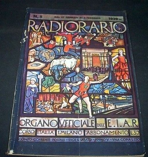 Radio - Radioradio Rivista Organo Ufficiale EIAR - n° 5 … | Immagine principale