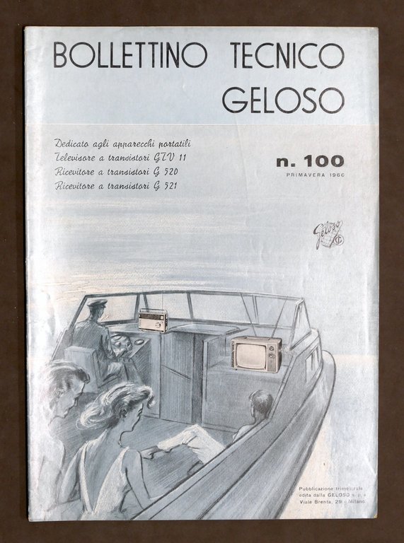 Radiotecnica - Bollettino Tecnico Geloso n. 100 - 1966