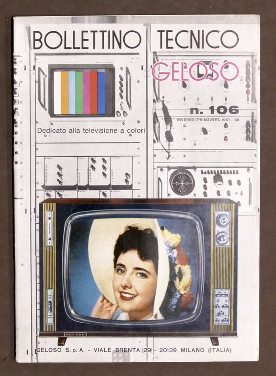 Radiotecnica - Bollettino Tecnico Geloso n. 106 - 1967
