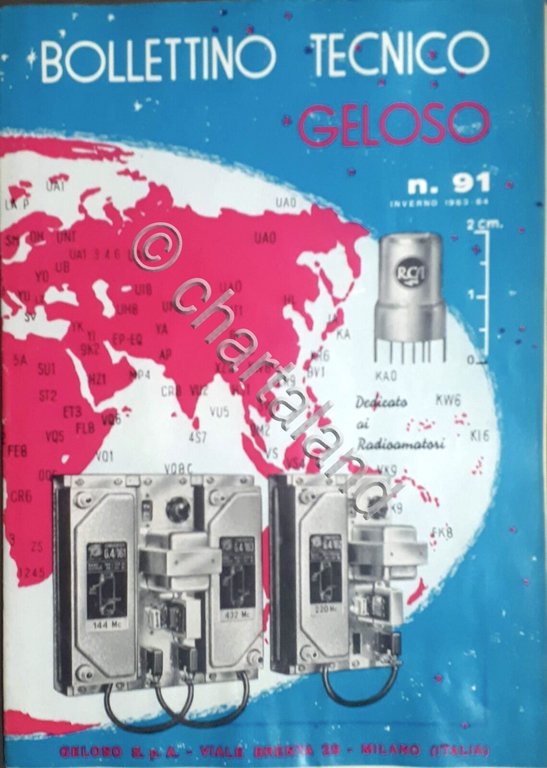 Radiotecnica - Bollettino Tecnico Geloso n. 91 - inverno 1963 …