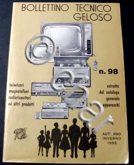 Radiotecnica - Bollettino Tecnico Geloso n. 98 - autunno inverno …