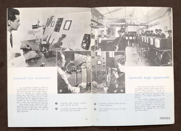 Radiotecnica - Brochure - Perchè Phonola è all'avanguardia - anni …