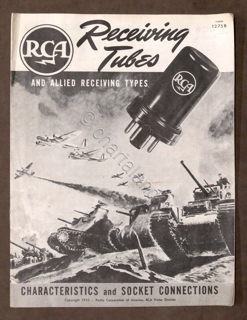 Radiotecnica - Brochure RCA Receiving Tubes - 1942