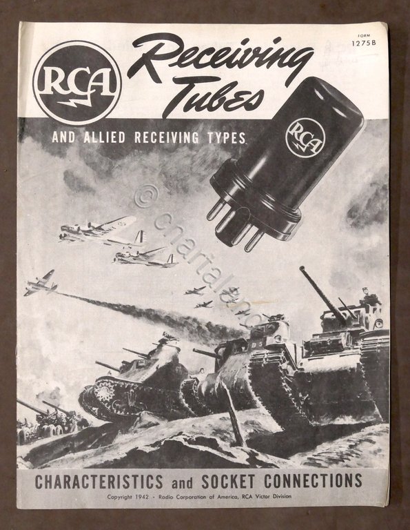 Radiotecnica - Brochure RCA Receiving Tubes - 1942