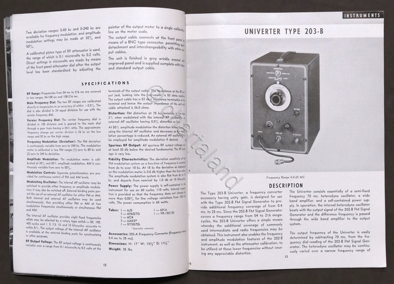 Radiotecnica - Catalogo Boonton Radio Corporation - Catalog F - …