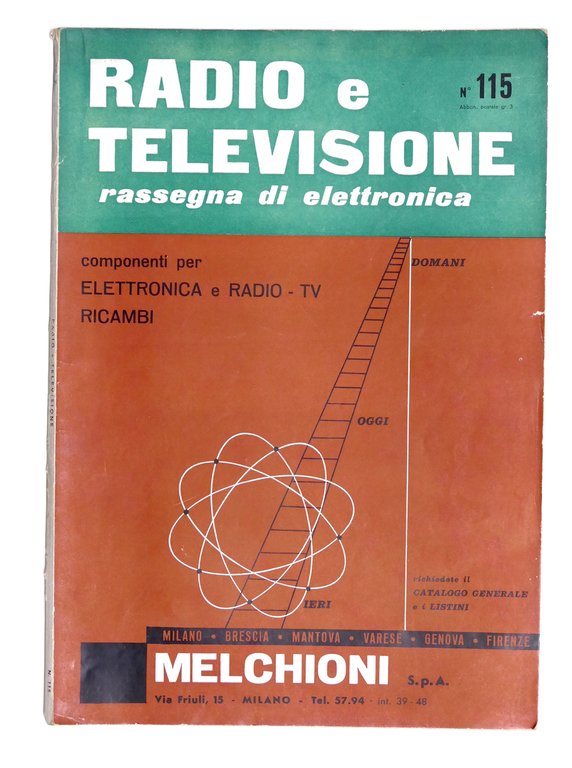 Radiotecnica - Rivista Radio e Televisione N. 115 - Volume X