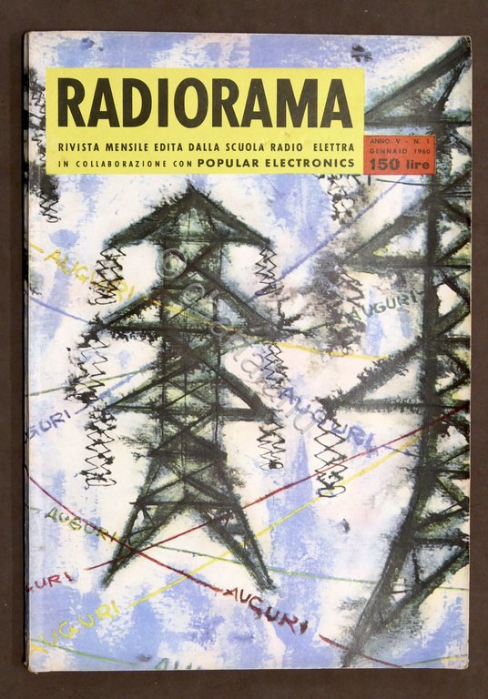 Radiotecnica - Rivista Radiorama - Anno V - N. 1 - Gennaio 1960