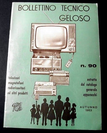 Radiotecnica  Bollettino Tecnico Geloso n. 90 - 1963