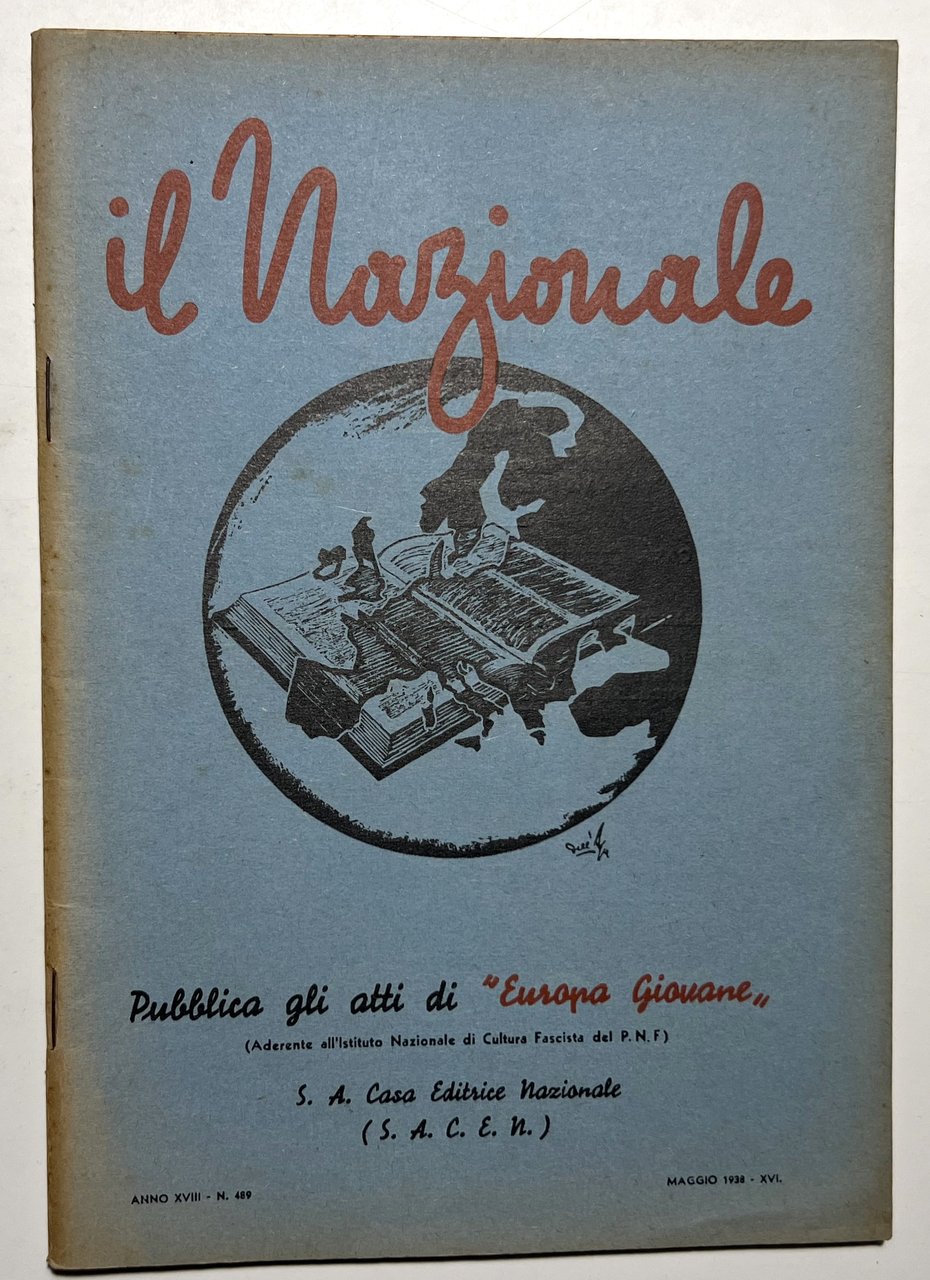 Rassegna Mensile di Cultura, Europa Giovane - Il Nazionale N. … | Immagine principale