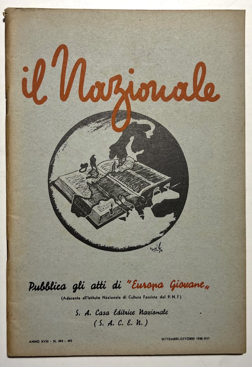 Rassegna Mensile di Cultura, Europa Giovane - Il Nazionale N. … | Immagine principale
