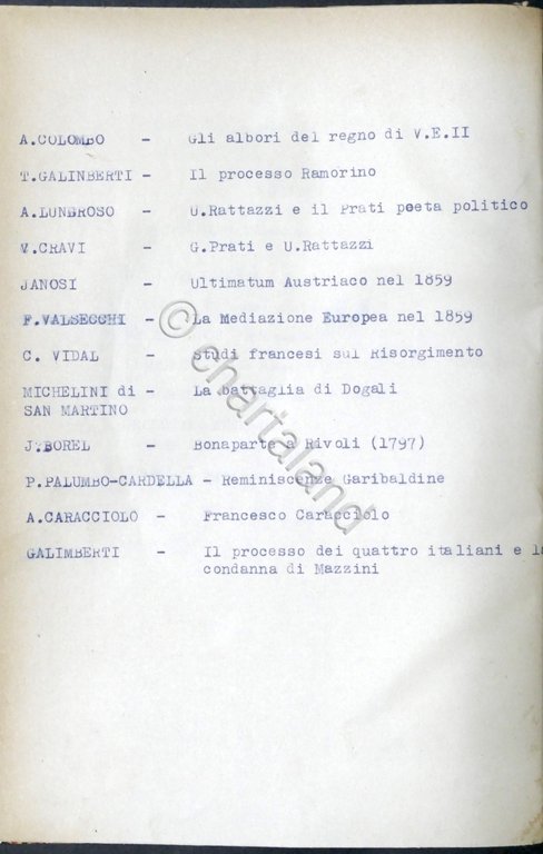 Rassegna Storica del Risorgimento - Anno 1937: articoli vari | Immagine Gallery 2
