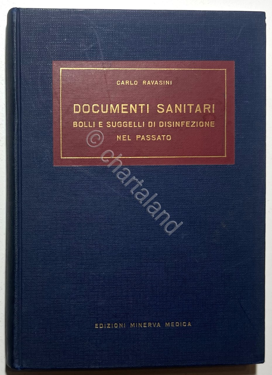 Ravasini - Documenti Sanitari: Bolli e suggelli di disinfezione nel … | Immagine principale