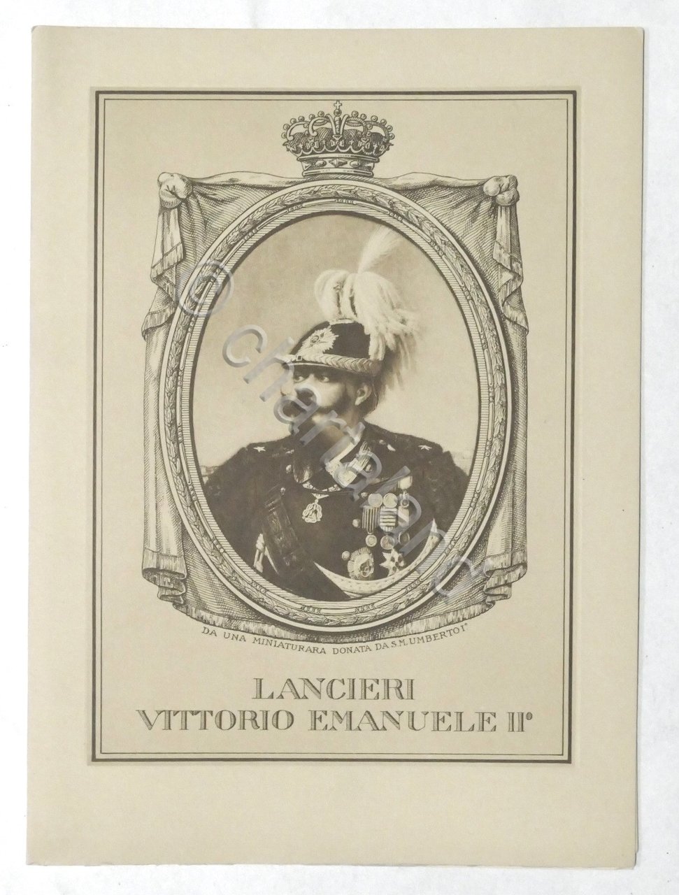 Reggimento Lancieri Vittorio Emanuele II - Calendario 1931 | Immagine principale