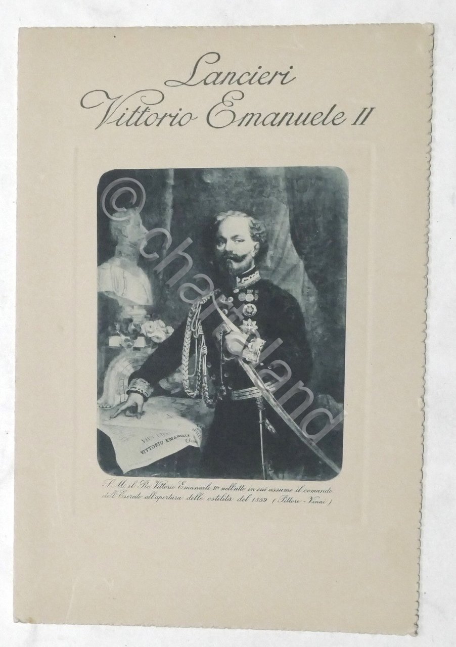 Reggimento Lancieri Vittorio Emanuele II - Calendario 1933 | Immagine principale