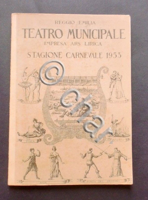 Reggio Emilia - Teatro Municipale - Stagione Lirica Carnevale 1953