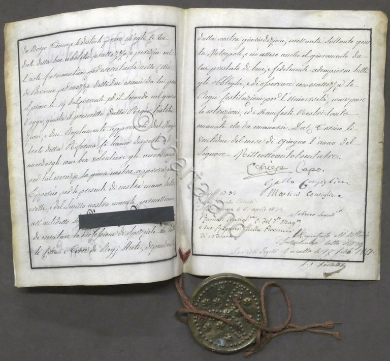 Regia Università di Torino - Patente di Speziale (Farmacista) - …