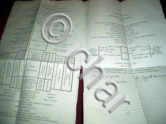 Regno di Sardegna Decreto Convoglio Palazzo Madama - Porta del …