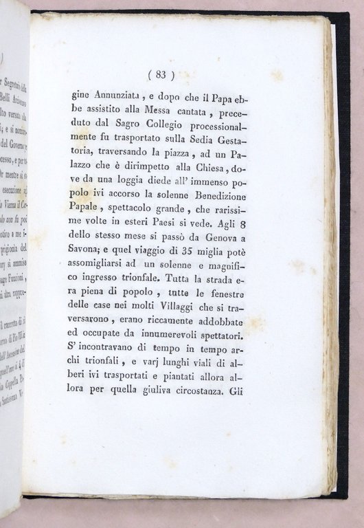 Relazione del Viaggio di Pio Papa VII a Genova del … | Immagine Gallery 9
