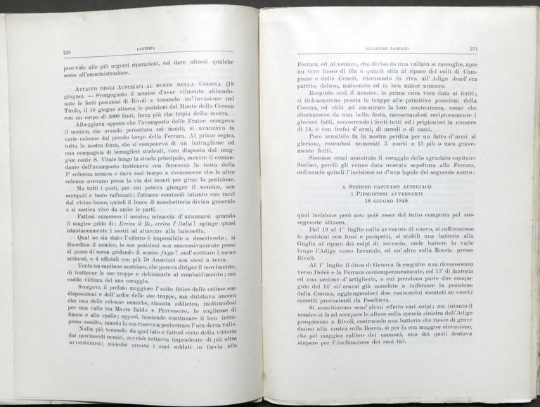 Relazioni e rapporti finali sulla Campagna del 1848 Alta Italia …