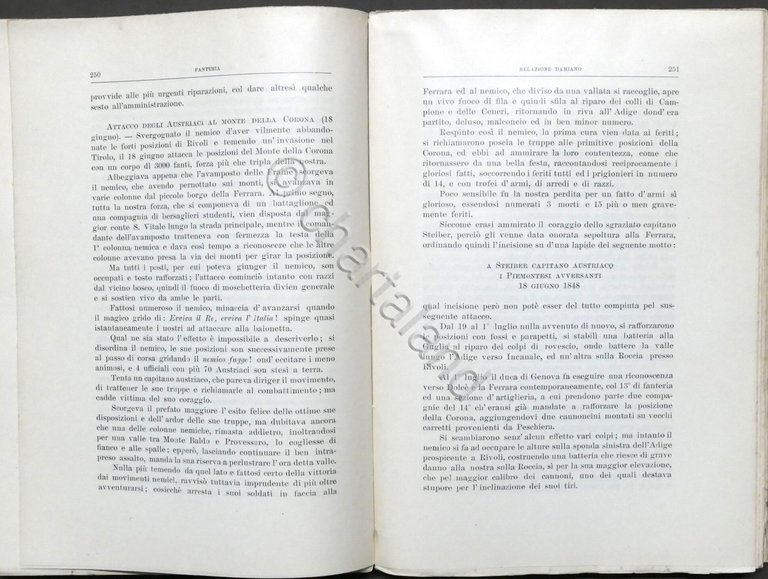 Relazioni e rapporti finali sulla Campagna del 1848 Alta Italia …