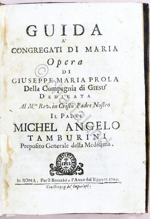 Religione - Guida a' Congregati di Maria - Opera di …