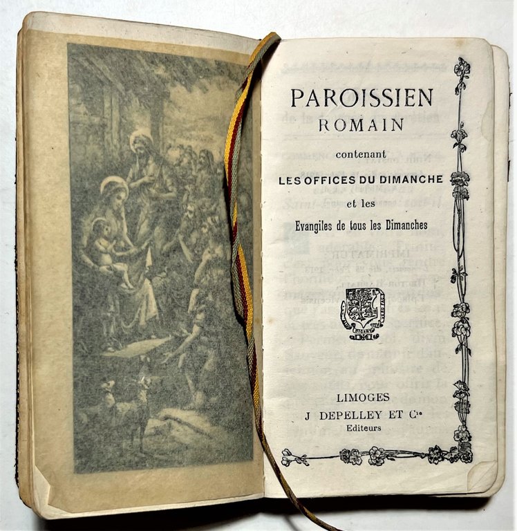 Religione - Paroissien Romain contenant les Offices du Dimanches - …