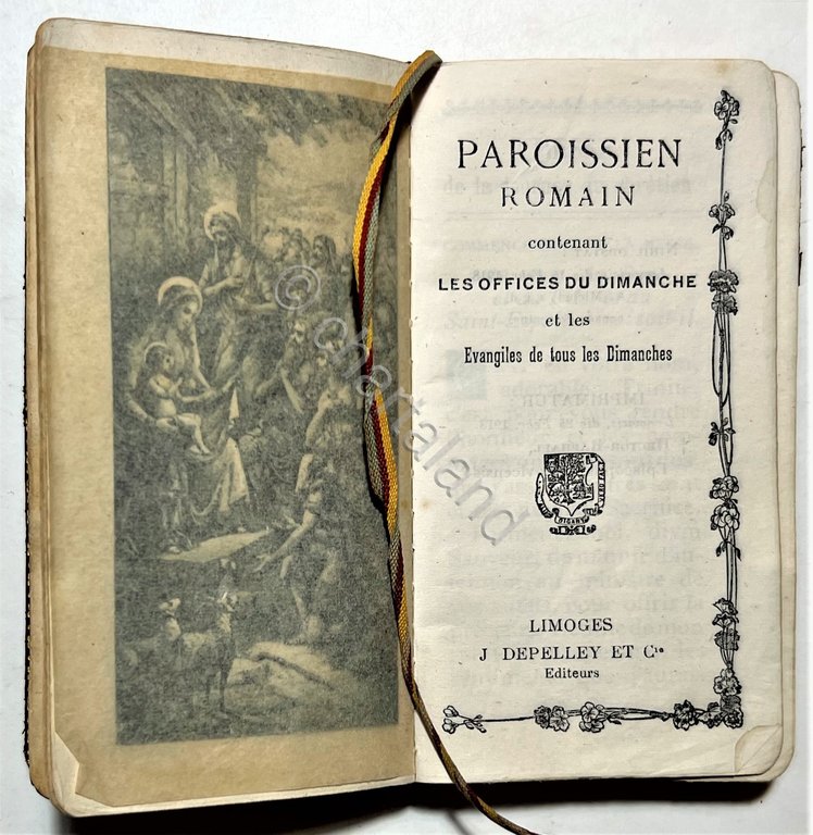 Religione - Paroissien Romain contenant les Offices du Dimanches - …
