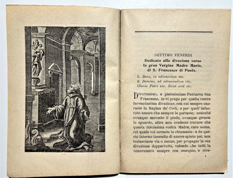 Religione - S. Francesco di Paola - Divozione dei Tredici …