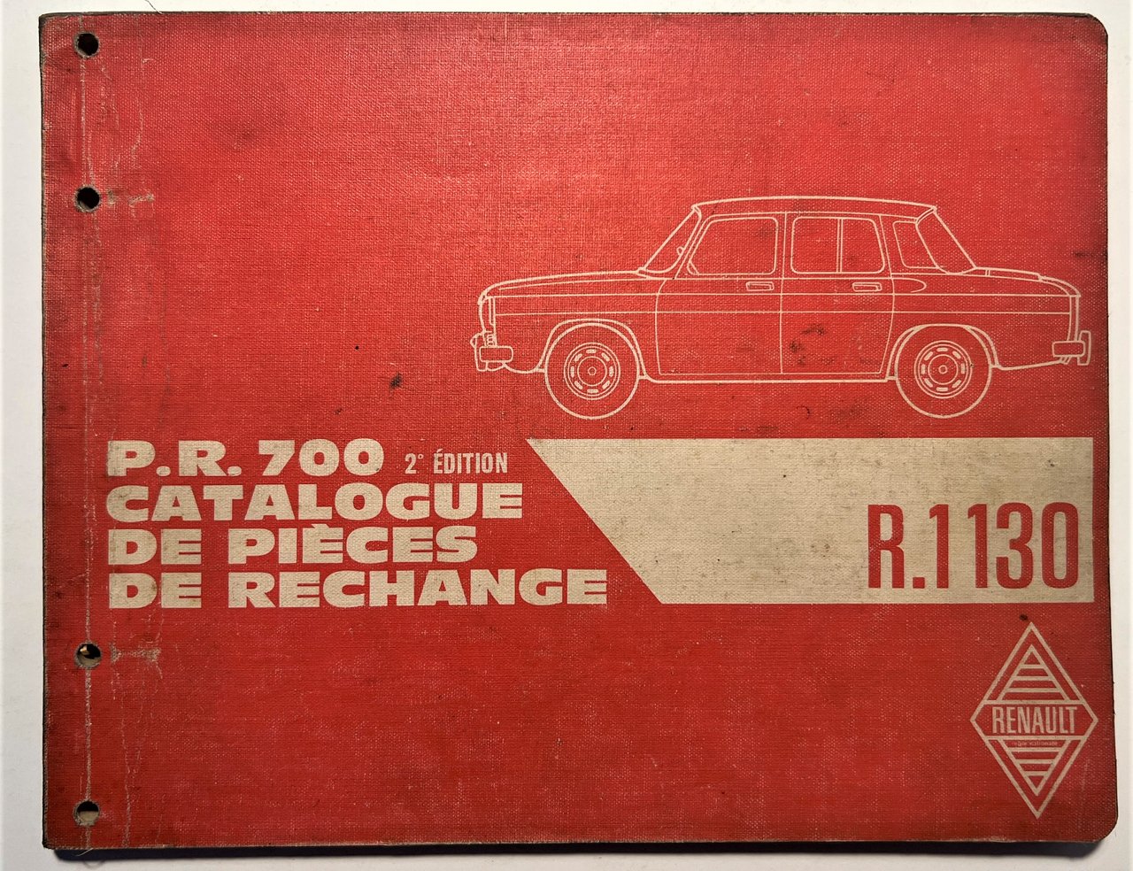 Renault R8 - P. R. 700 Catalogue de Pièces de …