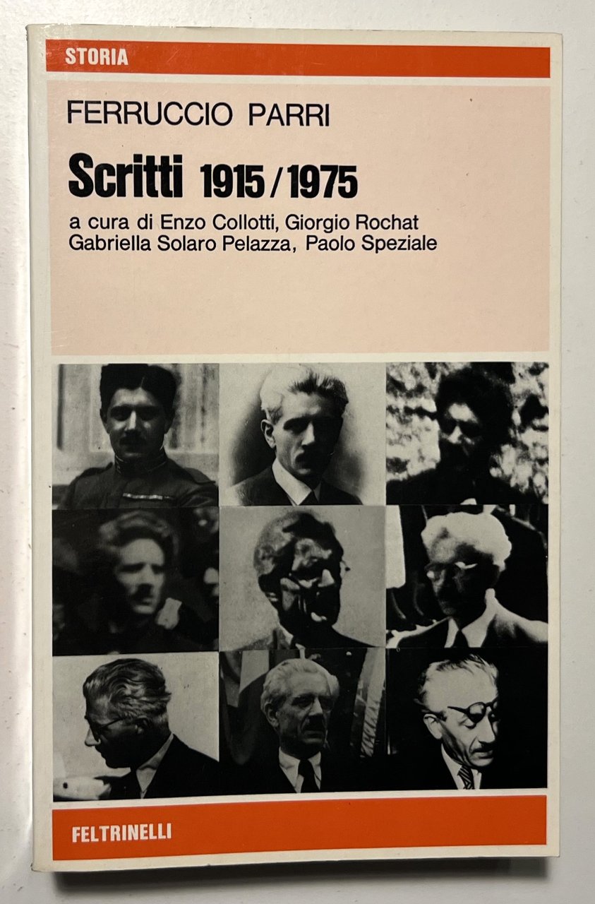 Resistenza - F. Parri - Scritti 1915/1975 - ed. 1976 …