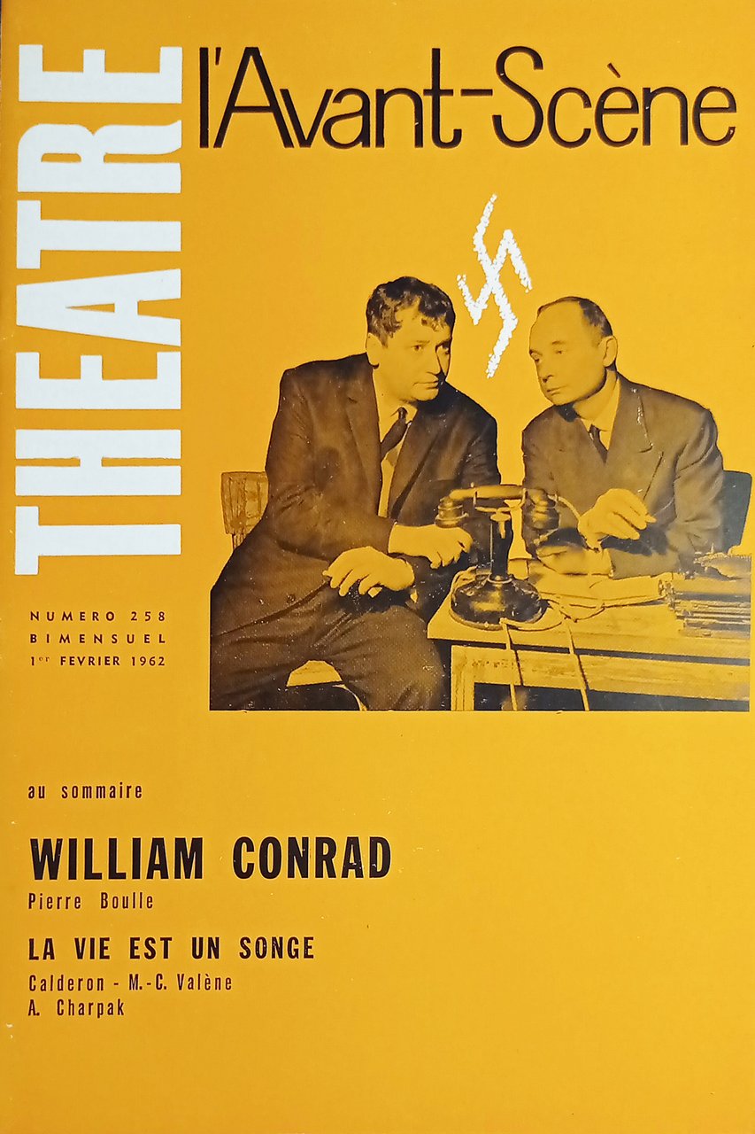 Revue - L'Avant-Scène Theatre n. 258 - William Conrad - …