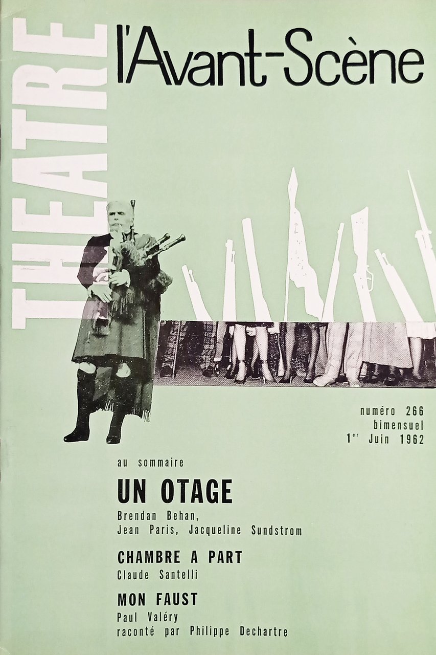Revue - L'Avant-Scène Theatre n. 266 - Un Otage - …