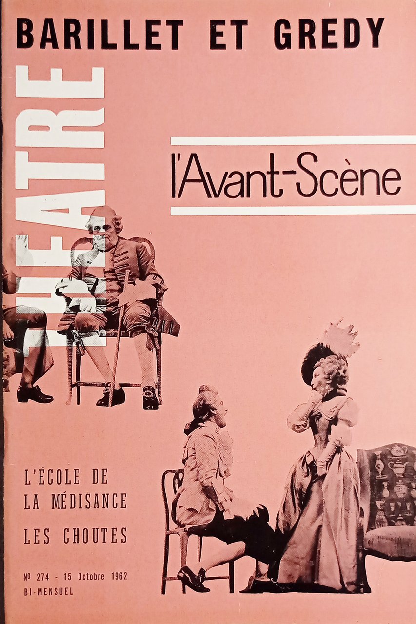 Revue - L'Avant-Scène Theatre n. 274 - Barillet et Gredy …