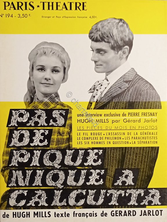 Revue - Paris Theatre N. 194 - Pas de pique …