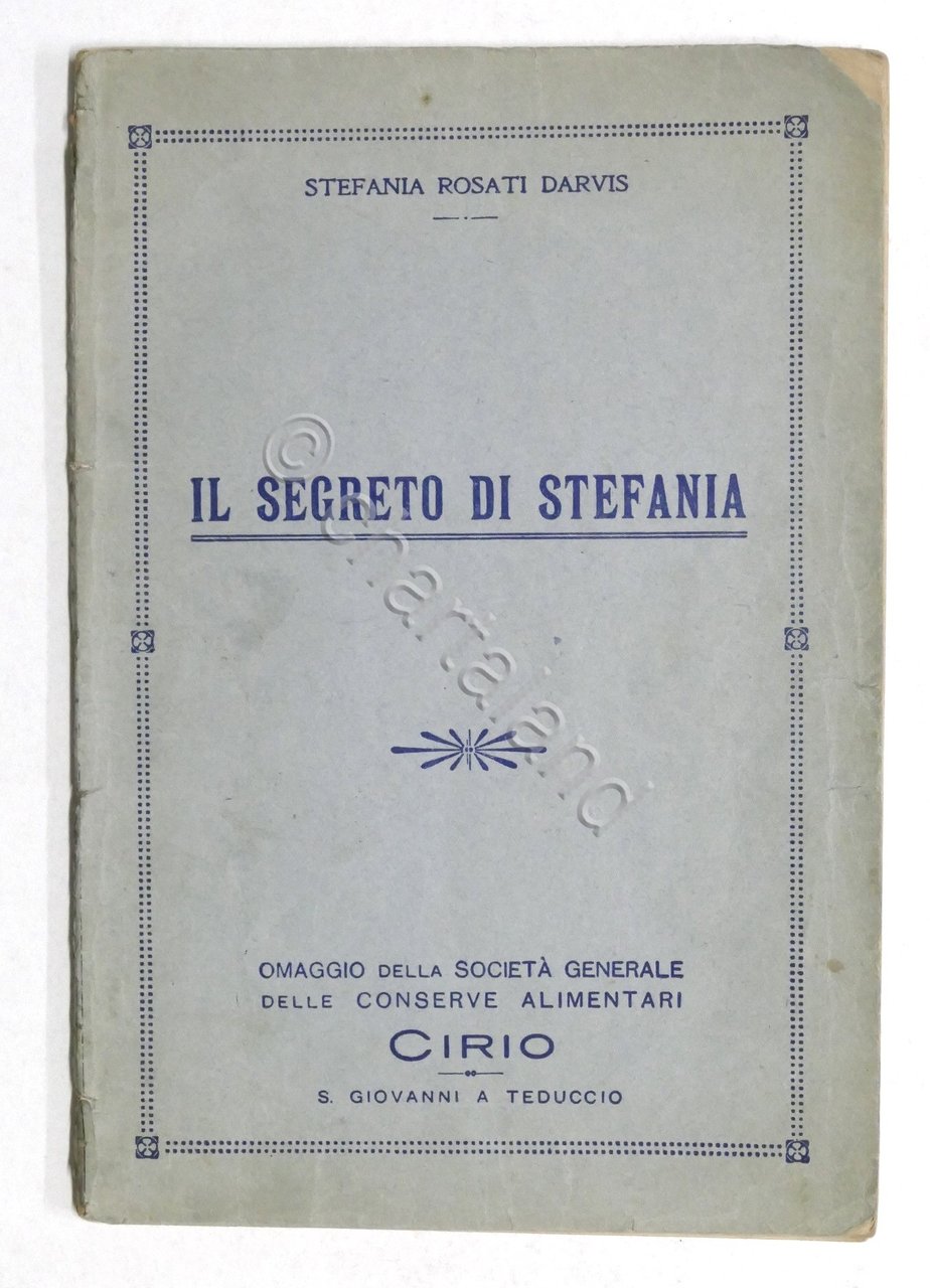 Ricettario - S. Rosati Darvis - Il segreto di Stefania …