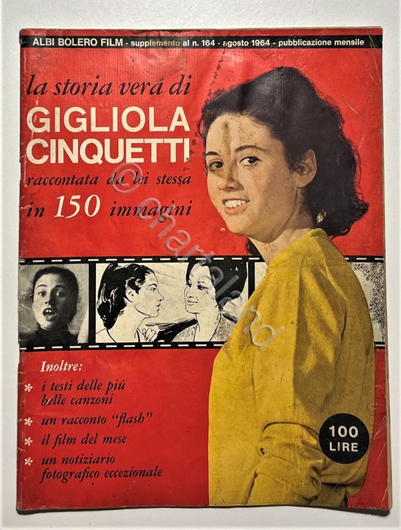 Rivista - Albi Bolero Film - Supplemento al N. 164 …