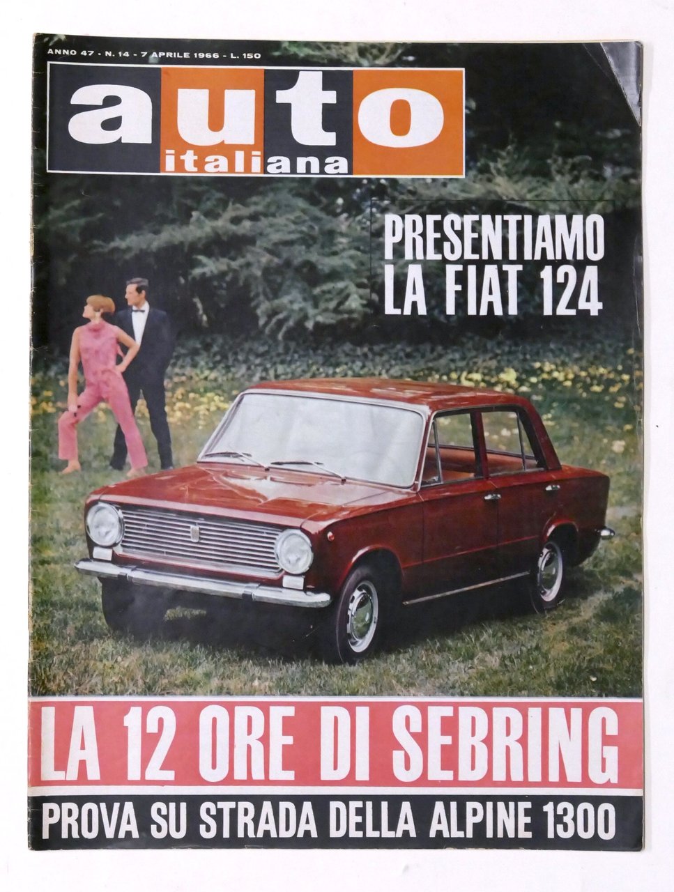 Rivista - Auto Italiana N° 14 - 1966 - Fiat …