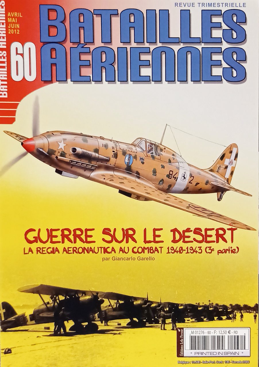 Rivista - Batailles Aériennes N. 60 - 2012 Guerre sur …