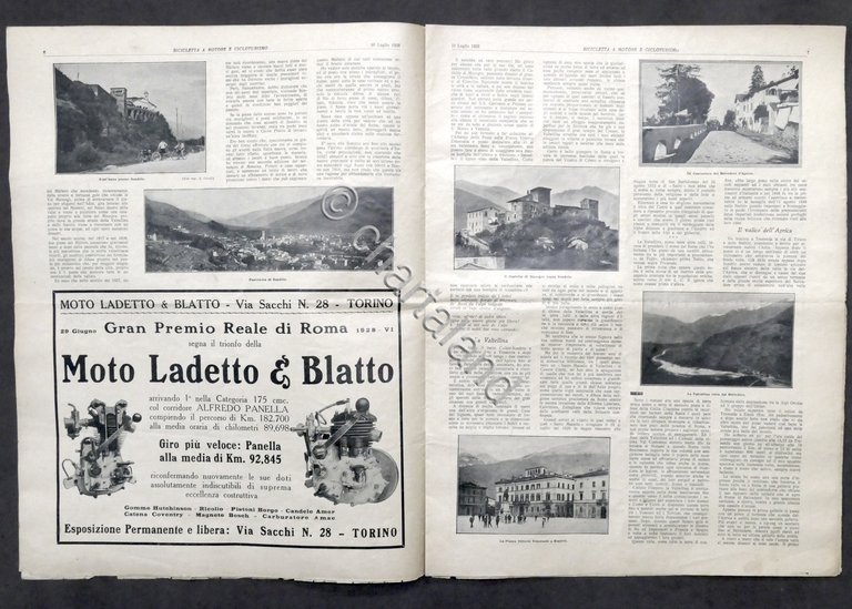 Rivista - Bicicletta a motore e cicloturismo - Anno VI … | Immagine Gallery 4