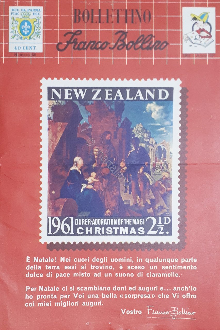 Rivista - Bollettino Franco Bollino - n. 58 - 1963 …