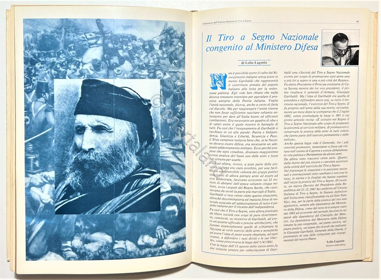 Rivista - Centenario 1882-1982 - Garibaldi - Tiro a Segno …