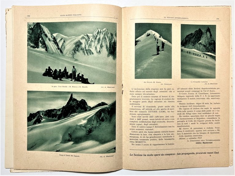 Rivista - Club Alpino Italiano, Sezione Milano N. 8-9 - …