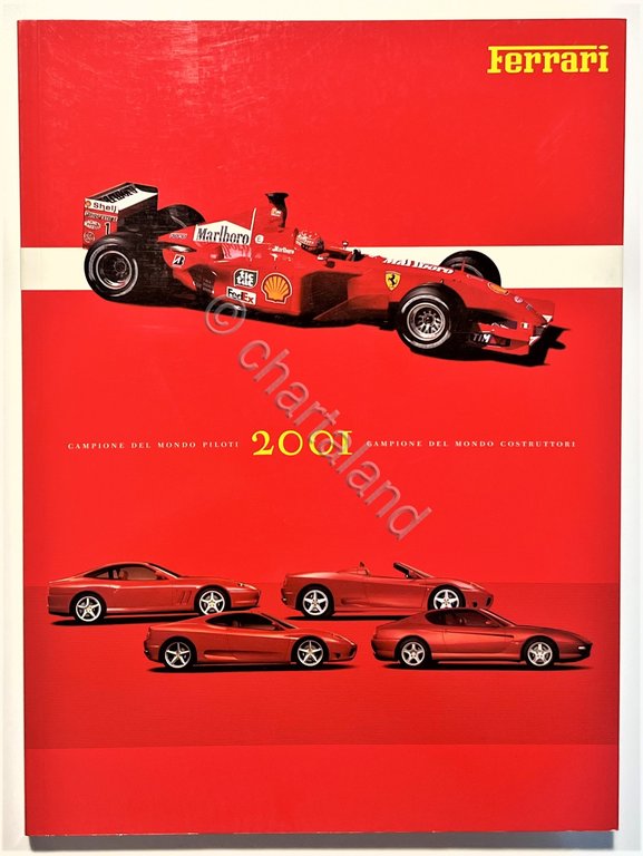 Rivista - Ferrari 2001 Campione del Mondo Piloti e Costruttori …