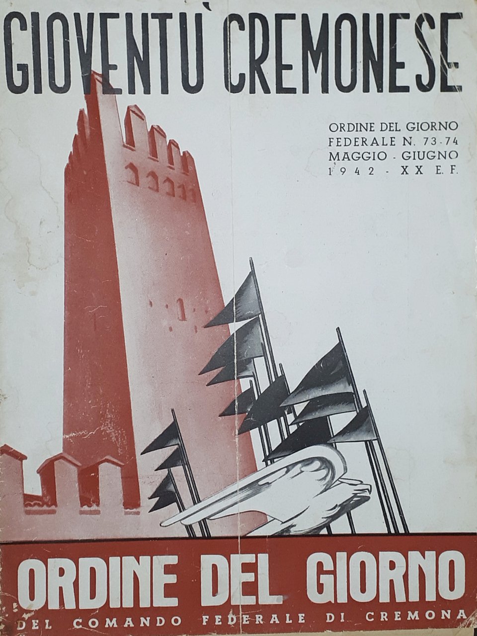 Rivista - Gioventù Cremonese - Ordine del Giorno Federale N.73 …