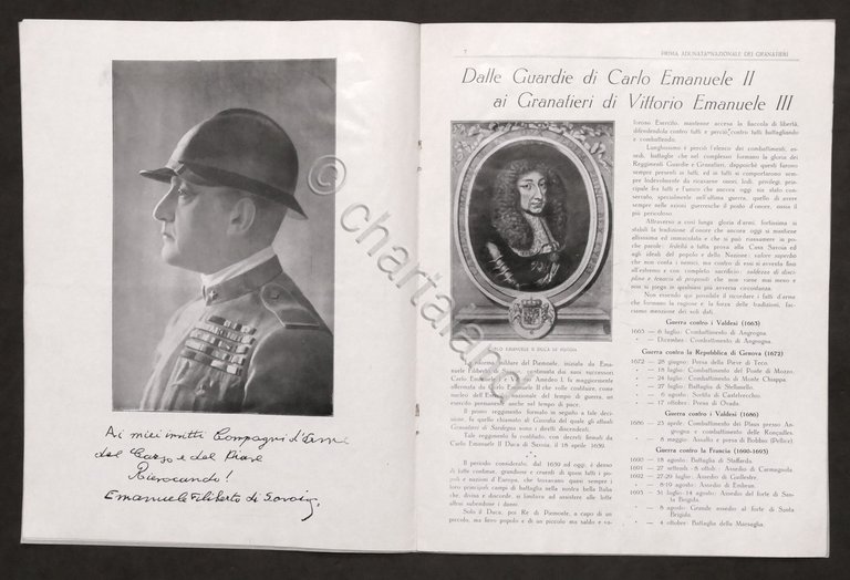 Rivista - I Adunata Nazionale Granatieri in Roma - Numero …