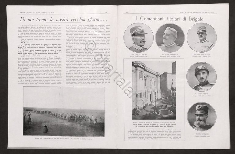 Rivista - I Adunata Nazionale Granatieri in Roma - Numero …
