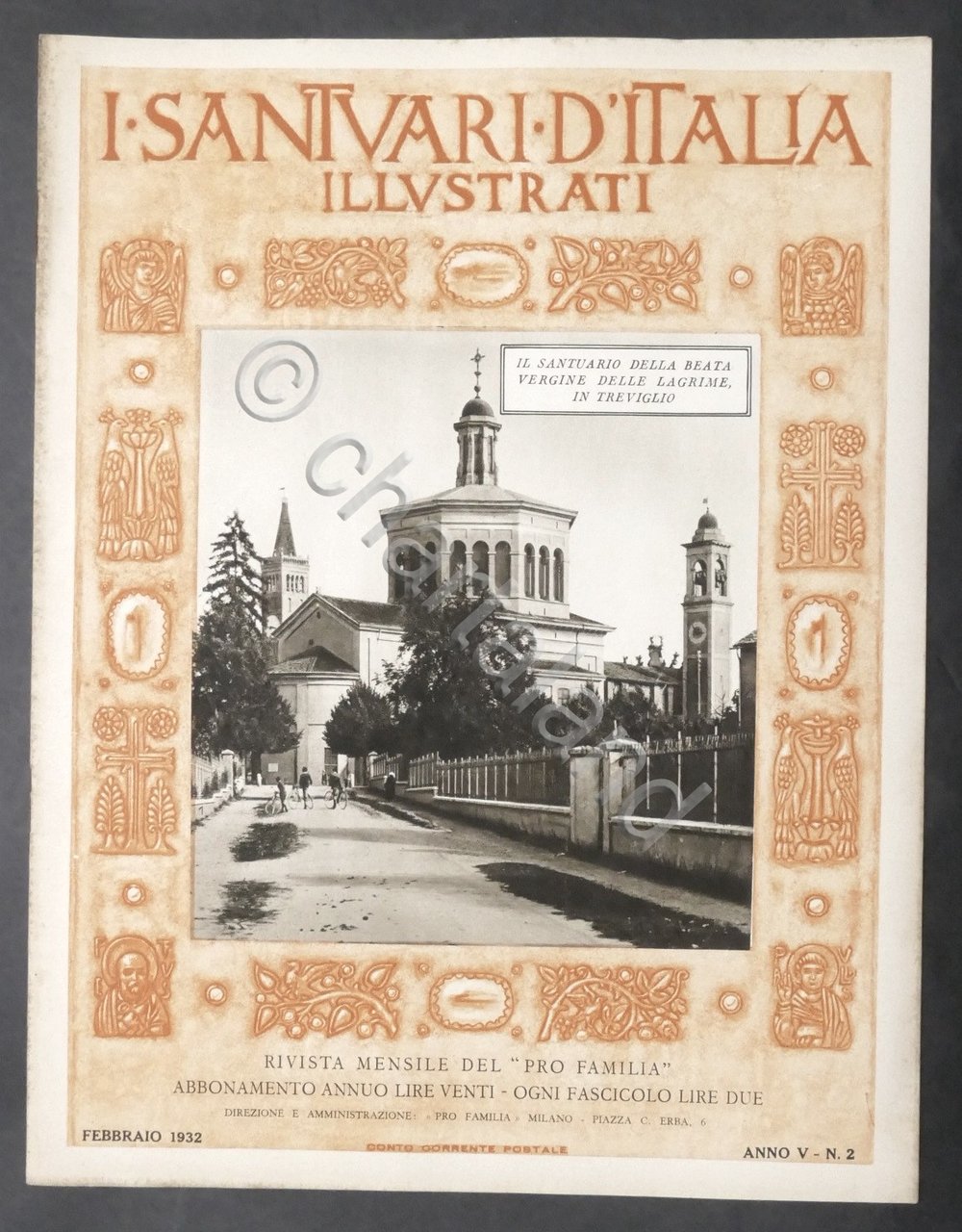 Rivista - I Santuari d'Italia - Anno V N. 2 …